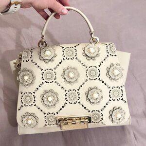 Zac Posen Sand Dollar Eartha Soft Top Handle purse